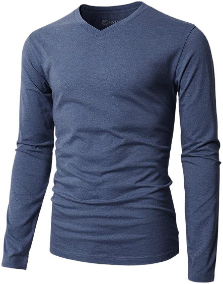 Studio V-Neck Long Sleeve